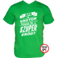apa póló szuper erő zöld