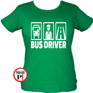 Női buszsofőr póló