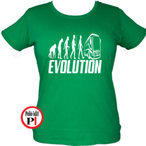 Női Busz Evolúció Póló