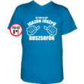 busz póló jóképű vkék
