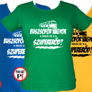 busz póló szupererő női