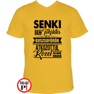busz póló tökéletes citrom
