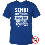 busz póló tökéletes kék