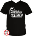 drift póló drive it like u stole it fekete