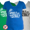 drift póló drive it like u stole it női