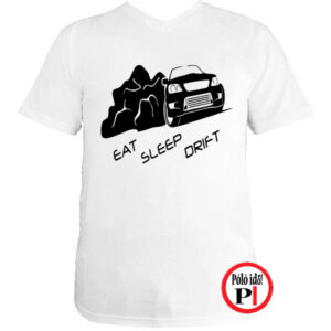 drift póló eat sleep fehér