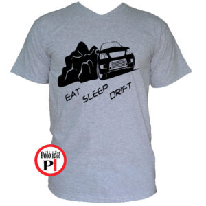 drift póló eat sleep szürke