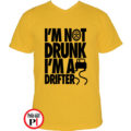 drift póló not drunk citrom
