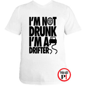 drift póló not drunk fehér