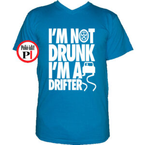 drift póló not drunk vkék