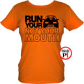 drift póló not your mouth női narancs