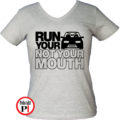 drift póló not your mouth női szürke