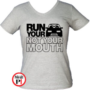 drift póló not your mouth női szürke