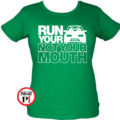 drift póló not your mouth női zöld