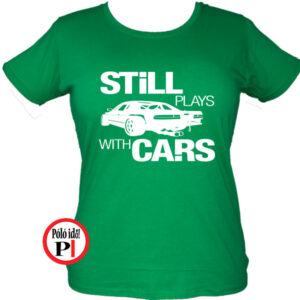 Női Still Play With Cars Póló