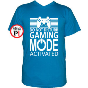 gamer póló game mode vkék