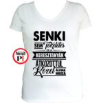 keresztanya póló tökéletes fehér