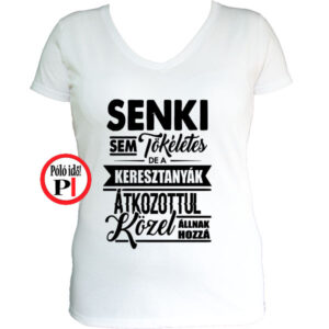 keresztanya póló tökéletes fehér