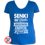 keresztanya póló tökéletes kék