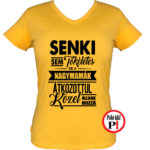 nagymama póló tökéletes citrom