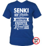 nagypapa póló tökéletes kék