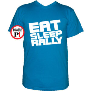 rally póló eat sleep vkék