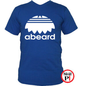 szakáll póló abeard kék