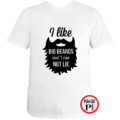 szakáll póló big beard fehér