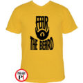 szakáll póló fear the beard citrom
