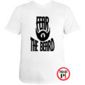 szakáll póló fear the beard fehér
