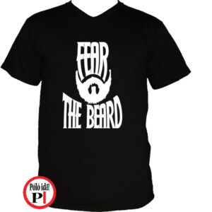 szakáll póló fear the beard fekete