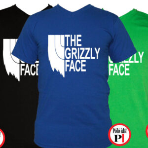 szakáll póló grizly face