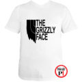 szakáll póló grizly face fehér