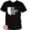 szakáll póló grizly face fekete