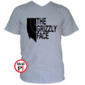 szakáll póló grizly face szürke