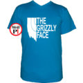 szakáll póló grizly face vkék