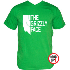Férfi Grizly Face Szakállas Póló