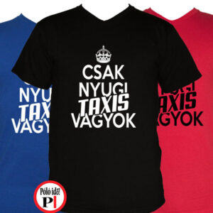taxi póló csak nyugi