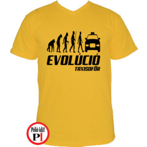 taxi póló taxi evolúció citrom