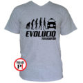 taxi póló taxi evolúció szürke