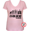 taxi póló taxi evolúció női pink
