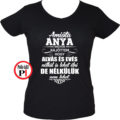 anya póló nélkülük nem fekete