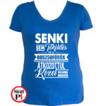 busz póló tökéletes női kék