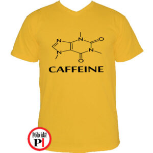 kávé póló caffeine citrom