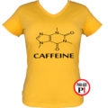 kávé póló caffeine női citrom