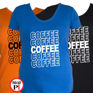 kávé póló coffee női