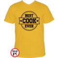 szakács póló best cook ever citrom