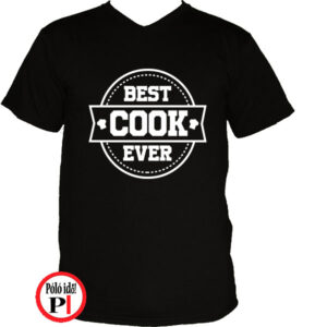 szakács póló best cook ever fekete
