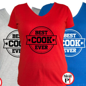 szakács póló best cook ever női
