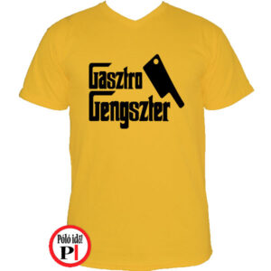 szakács póló gasztro gengszter citrom